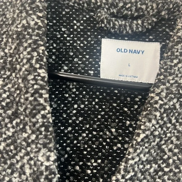 Old Navy Tweed Coat - Womens L - Picture 2 of 8